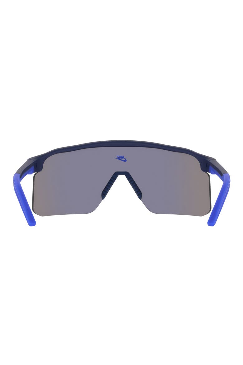 Expedition 61mm Shield Sunglasses, Alternate, color, MATTE BLUE VOID / BLUE MIRROR