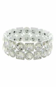 OLIVIA WELLES Crystal Frosted Bracelet
