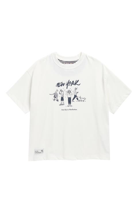 Kids' Manhattan Cotton Graphic T-Shirt (Big Kid)