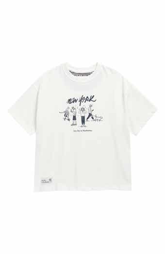 DENIM AND FLOWER Kids' Manhattan Cotton Graphic T-Shirt