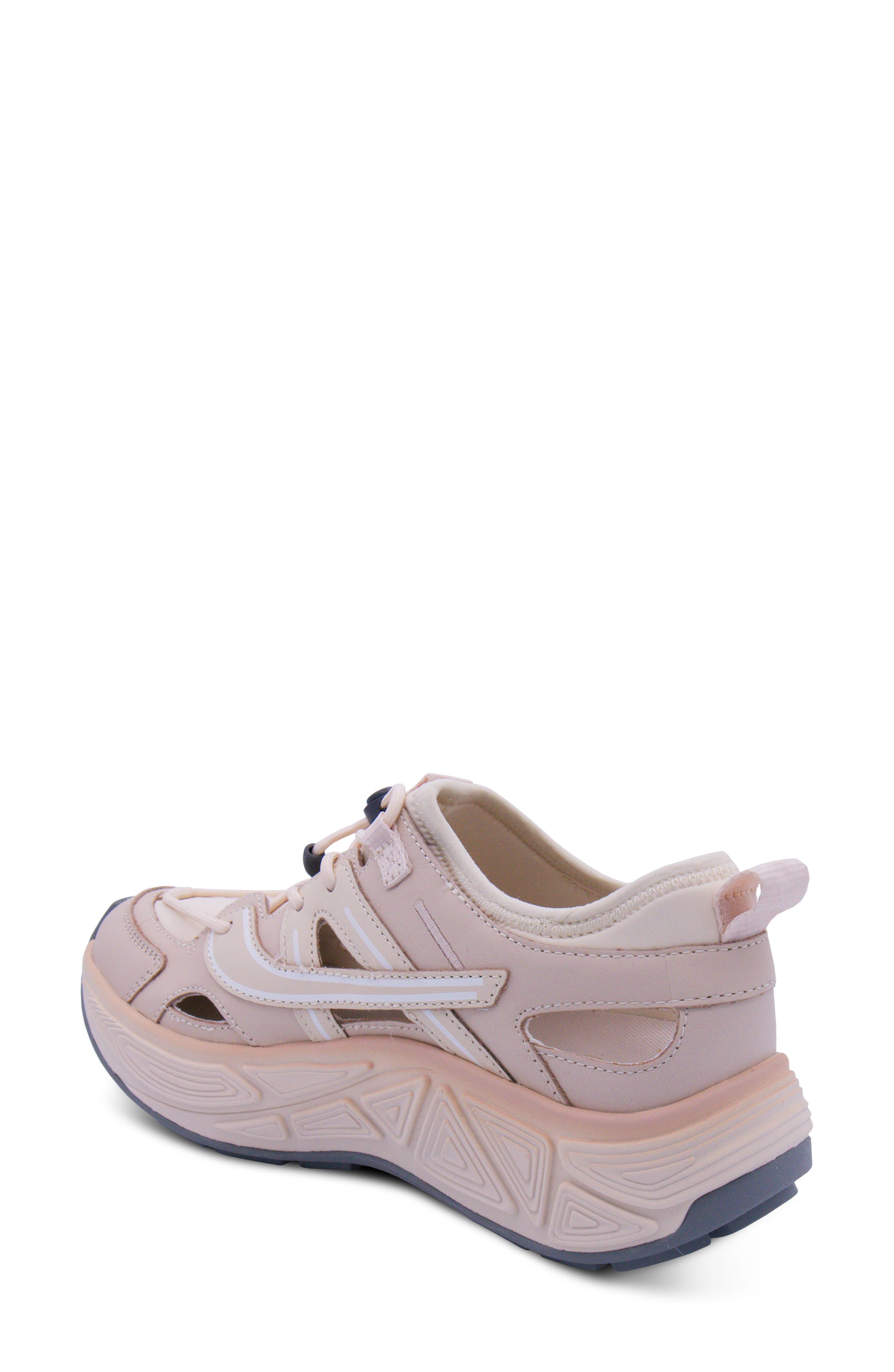 Explore Cutout Sneaker, Alternate, color, TAPIOCA