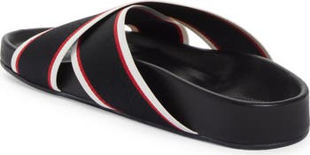 Christian Louboutin Hot Cross Bizz Slide Sandal (Men