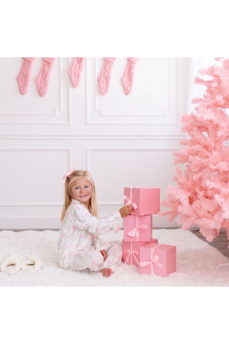 Christmas Tree Two-Piece Set, Alternate, color, Ivory