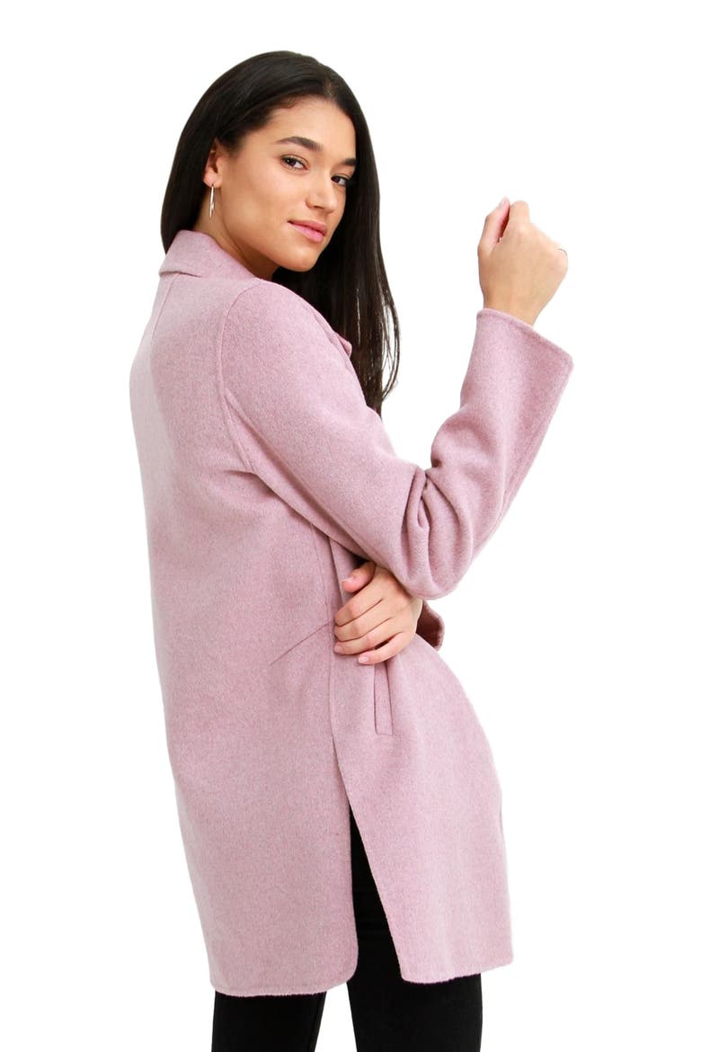 Ex-Boyfriend Wool Blend Oversized Jacket, Alternate, color, Lilac