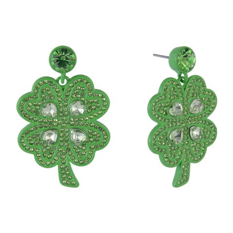 Four Leaf Clover Earrings