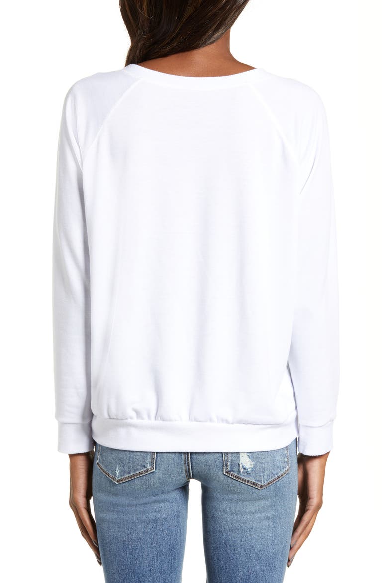 Filthy Animal Pullover, Alternate, color, WHITE