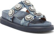 KG Kurt Geiger Orson Crystal Slide Sandal