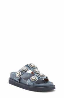 Kurt Geiger London Orson Crystal Slide Sandal