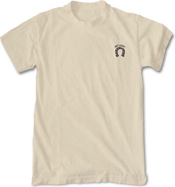 Get Lucky Cotton Graphic T-Shirt