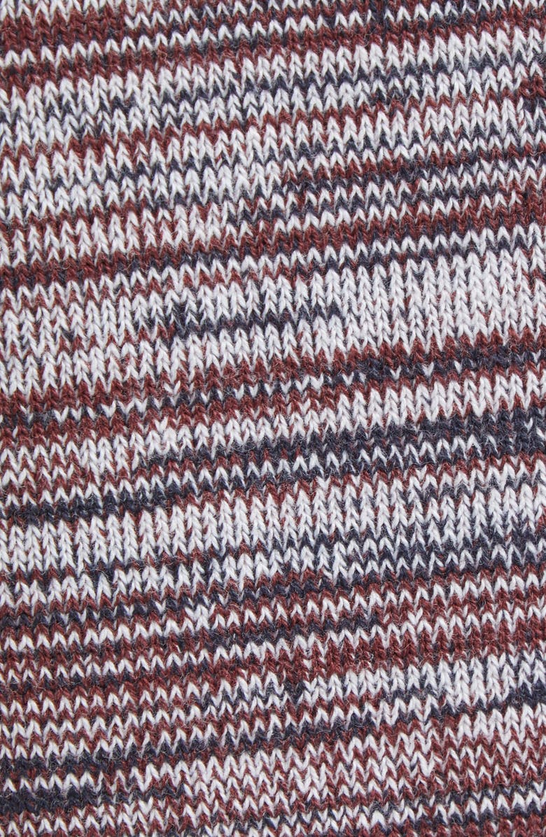 Waste Yarn Project Tim Space Dye One of a Kind Wide Leg Pants, Alternate, color, Black/ White