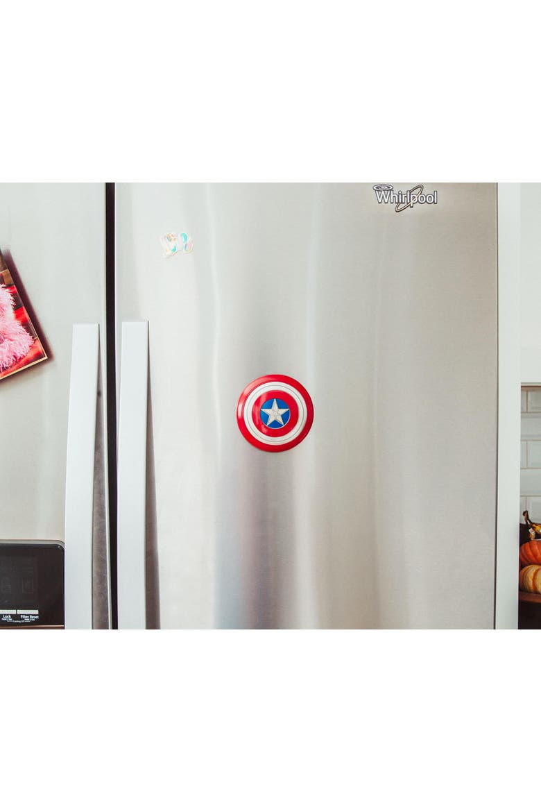 Marvel Studios Captain America 4-Inch Shield Prop Replica, Alternate, color, Red