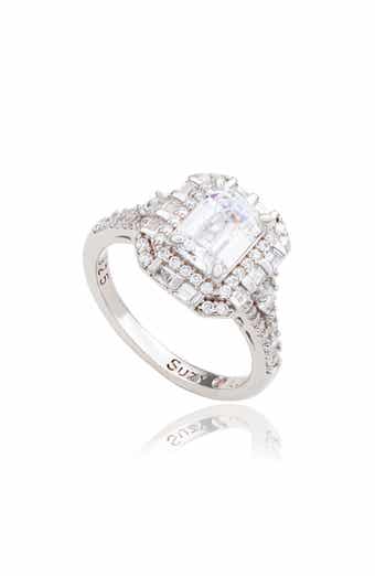 SUZY LEVIAN Cubic Zirconia Bridal Ring