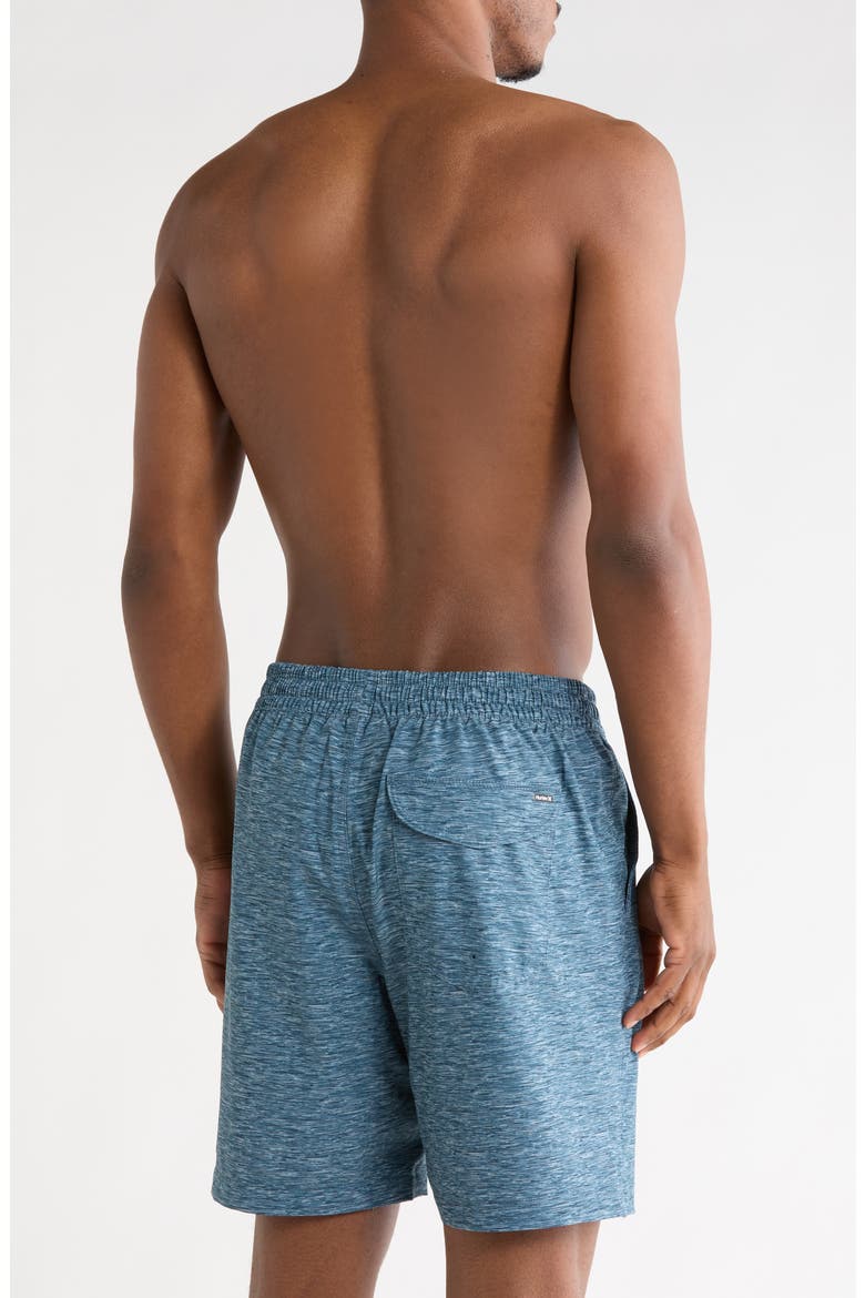Static Volley Swim Shorts, Alternate, color, GREY/ NAVY