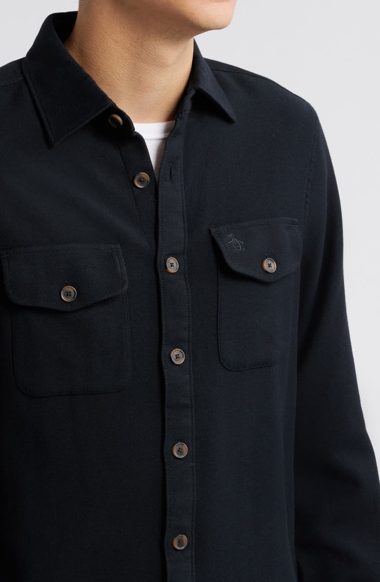 Original Penguin Double Cloth Button-Up Shirt, Alternate, color, 
