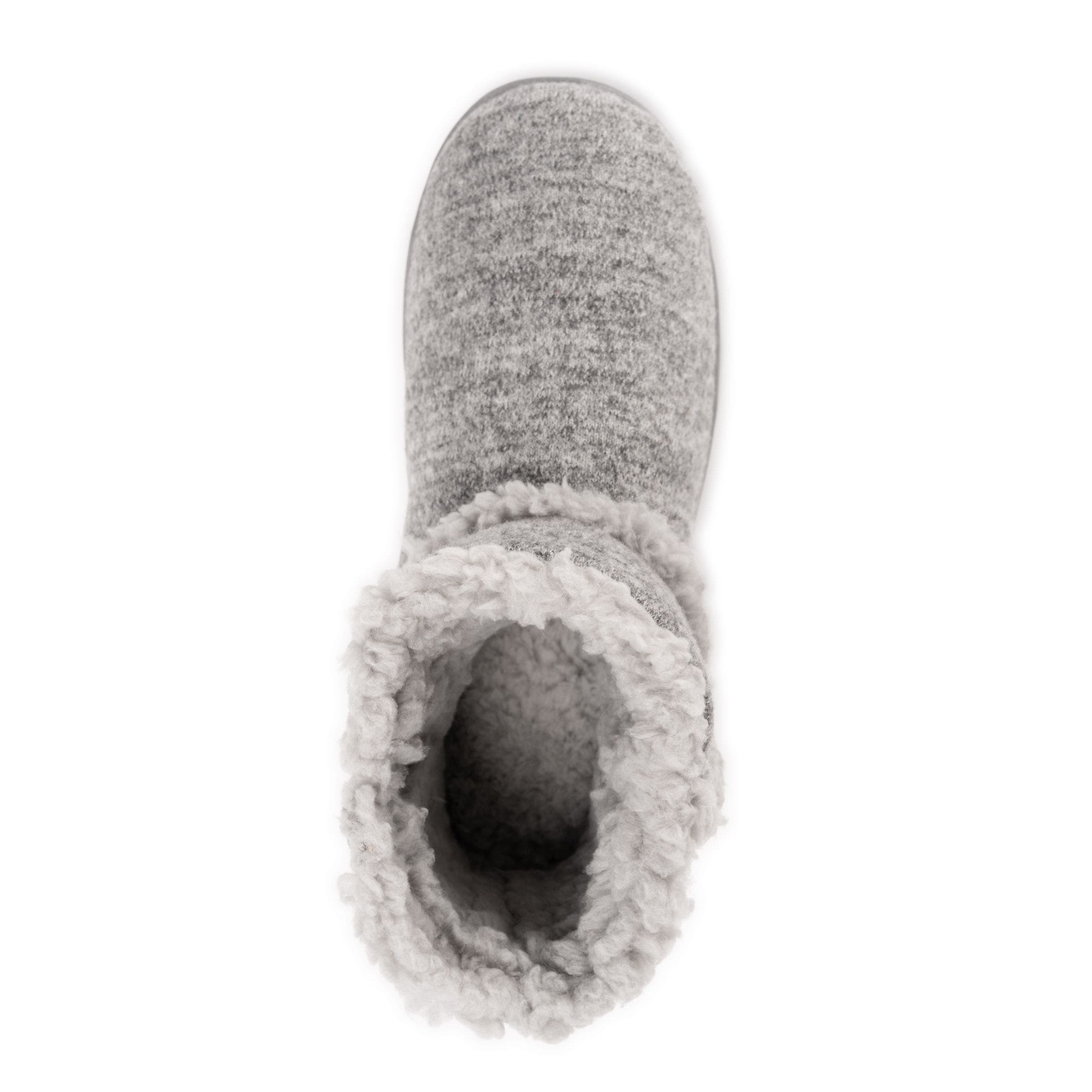 MUK LUKS Aubree Bootie Slipper, Alternate, color, Grey