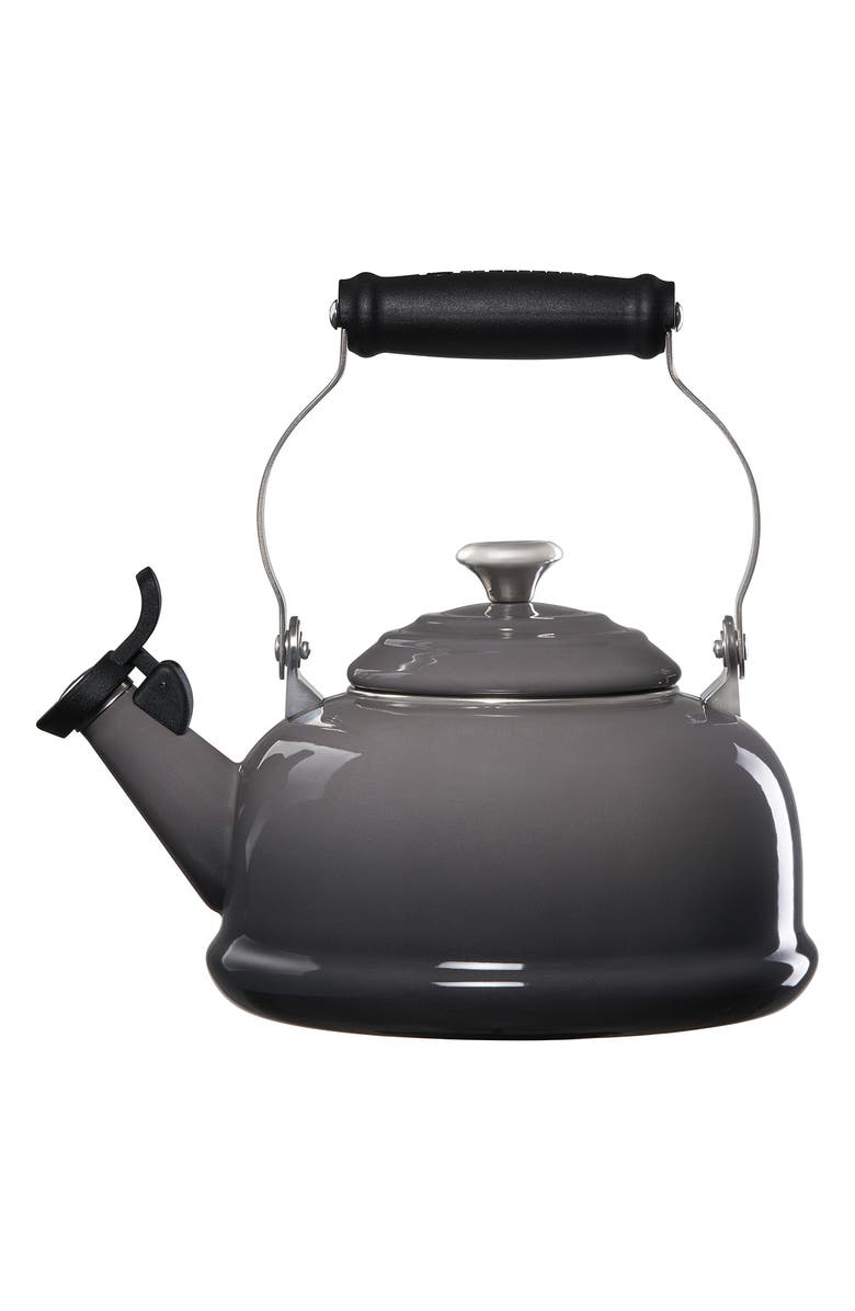 Le Creuset Classic Whistling Tea Kettle, Alternate, color, Oyster