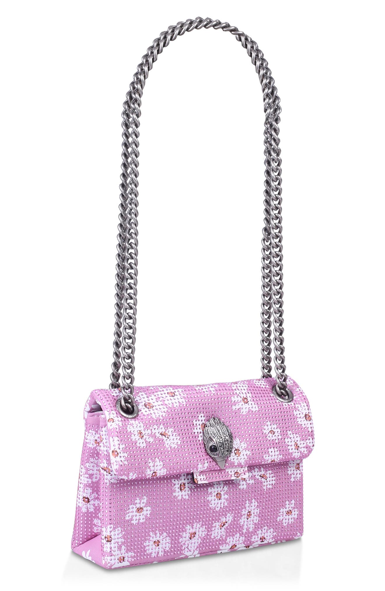 Kurt Geiger London Mini Kensington Floral Crossbody Bag, Alternate, color, 