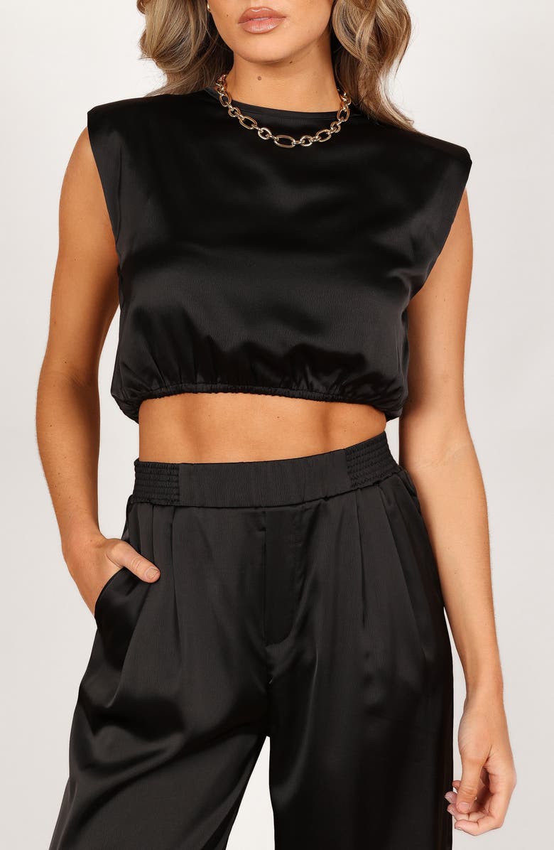 Petal & Pup Elia Crop Top & Wide Leg Pants Set, Alternate, color,