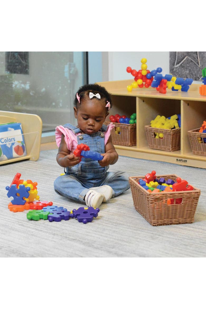 Jumbo Hexagon Manipulative Set - 48 Pieces, Alternate, color, Multicolored