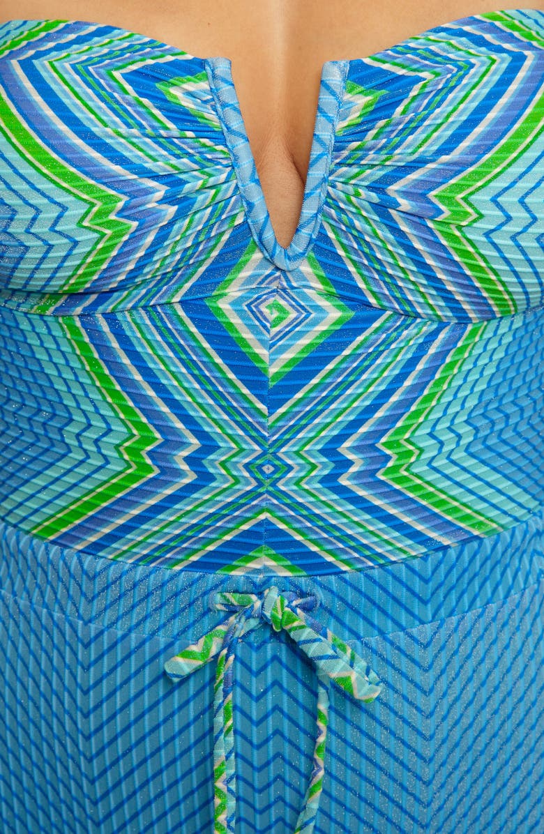 Becca Sunrise One-Piece Swimsuit, Alternate, color, 