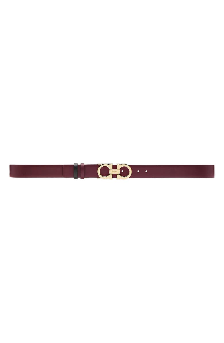 FERRAGAMO Ceylon Reversible Leather Belt, Main, color,