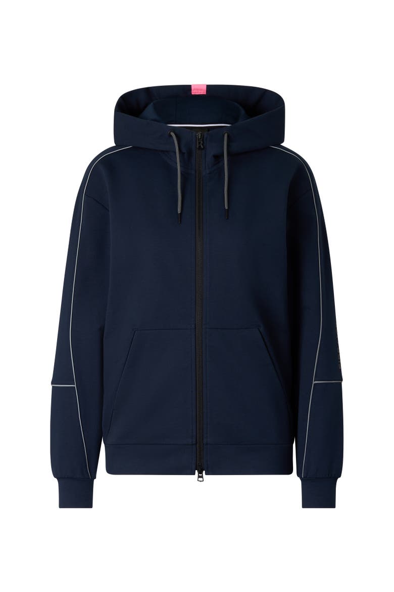Enia Jersey Jacket, Main, color, Navy blue