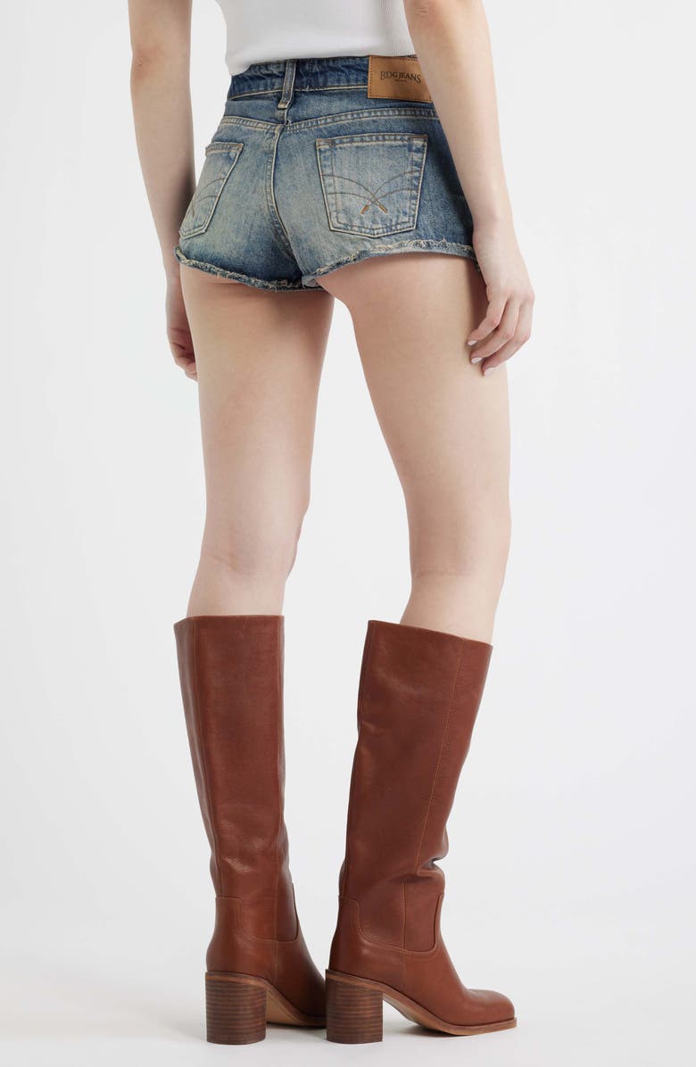 BDG Urban Outfitters Minnie Denim Shorts, Alternate, color, Mid Vintage