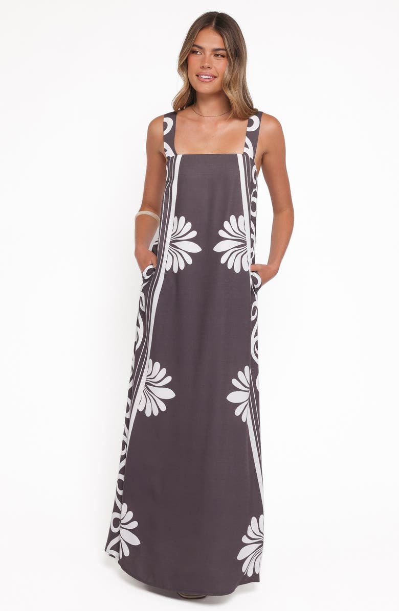 Petal & Pup Valeria Print Maxi Dress, Alternate, color, 