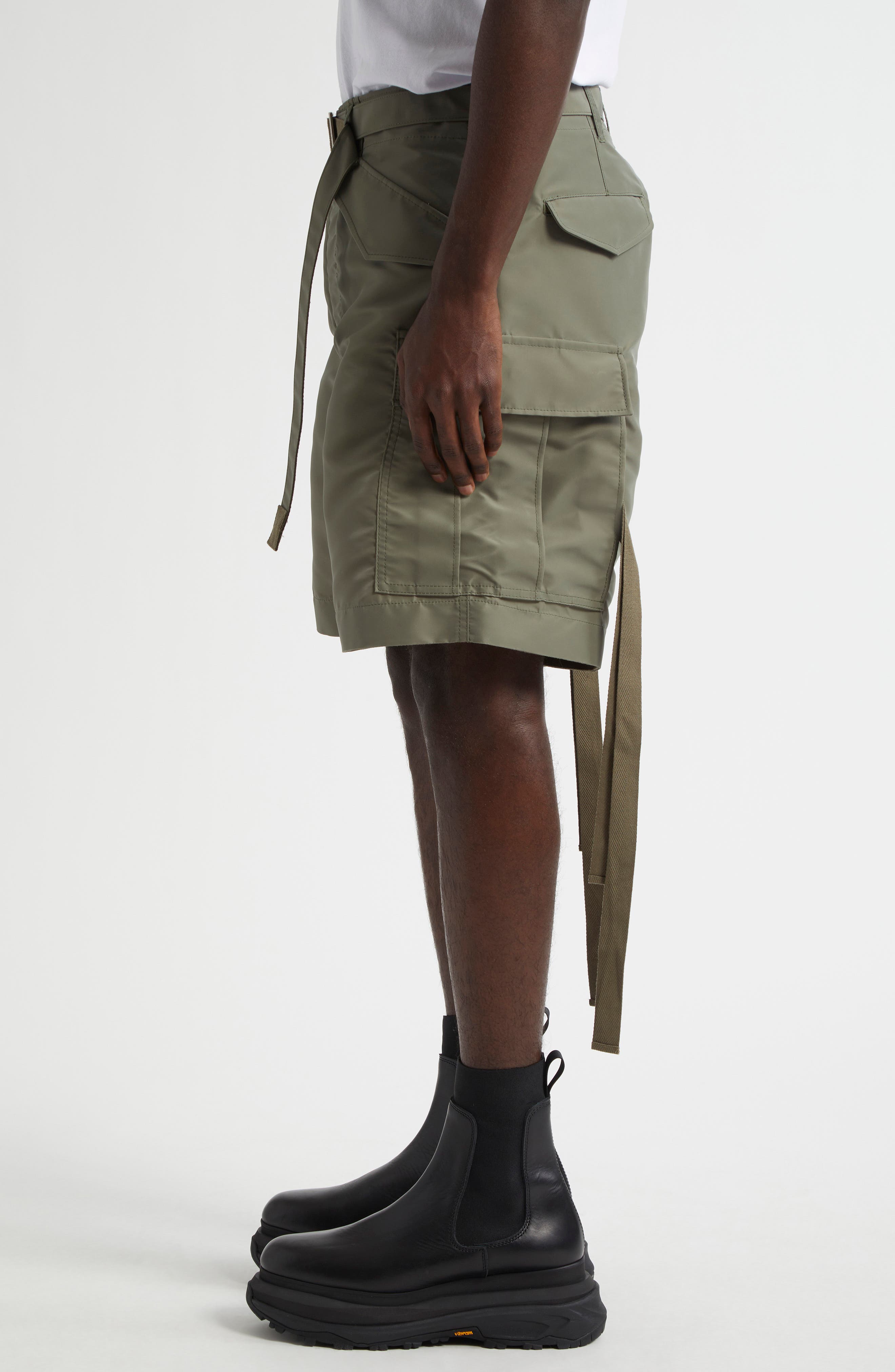 Nylon Twill Cargo Shorts (Men) | Nordstrom