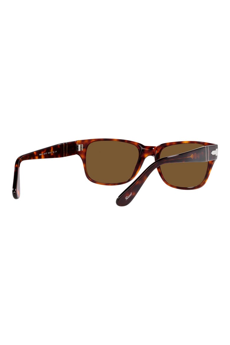 Polarized Rectangular Sunglasses, Alternate, color, POL BROWN