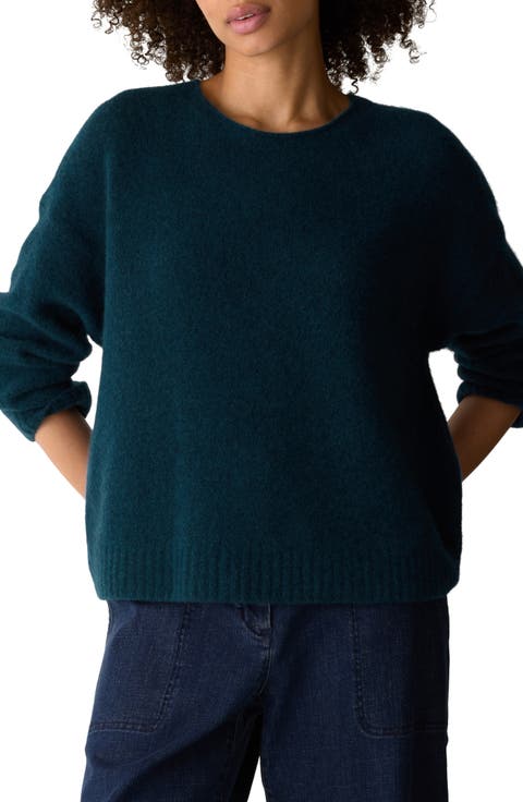 Cashmere Blend Crewneck Sweater