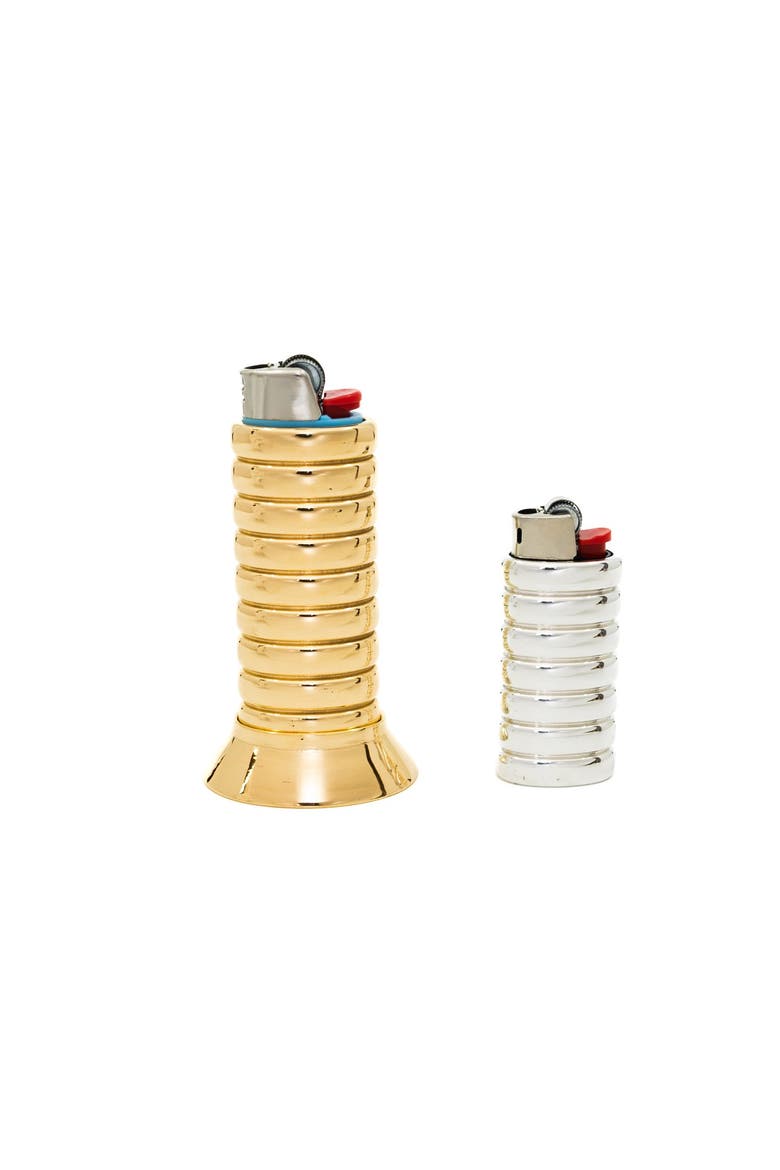 Gio Mini Lighter Holder, Alternate, color, 92.5 Sterling Silver