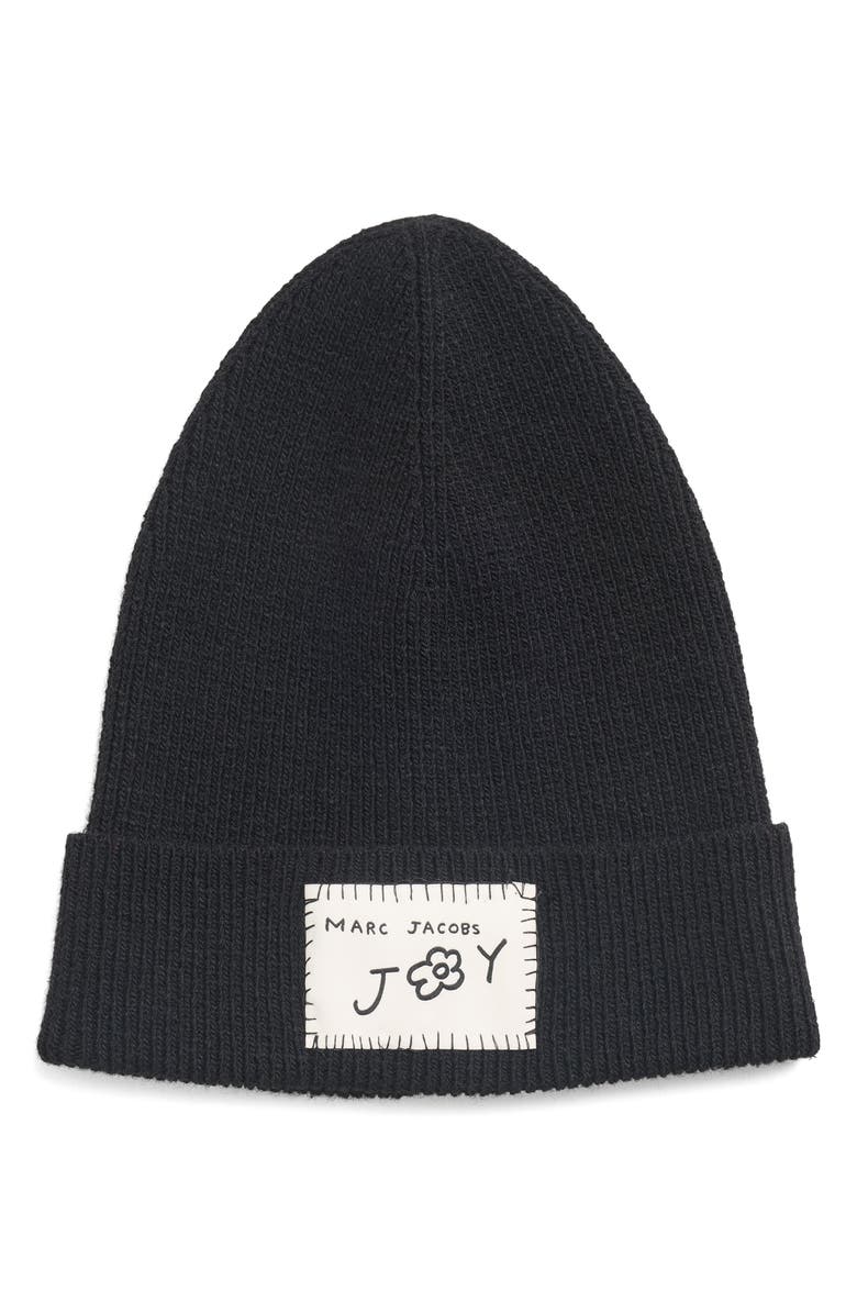 Marc Jacobs Joy Wool Blend Beanie, Main, color,