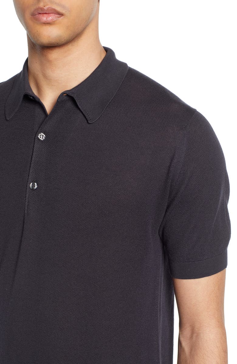 John Smedley Roth Solid Sweater Polo, Alternate, color, 