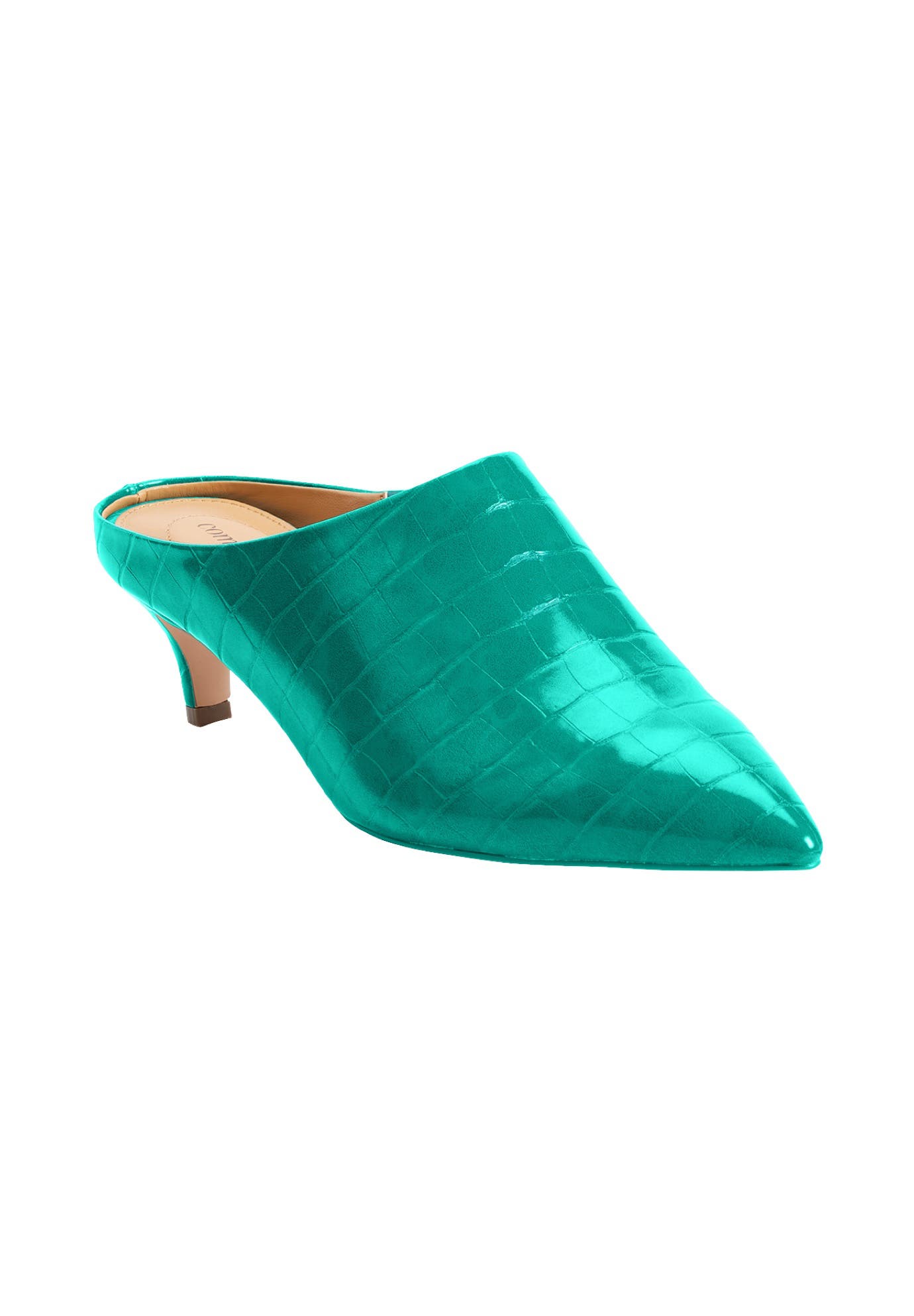 The Camden Mule, Main, color, TEAL CROCO