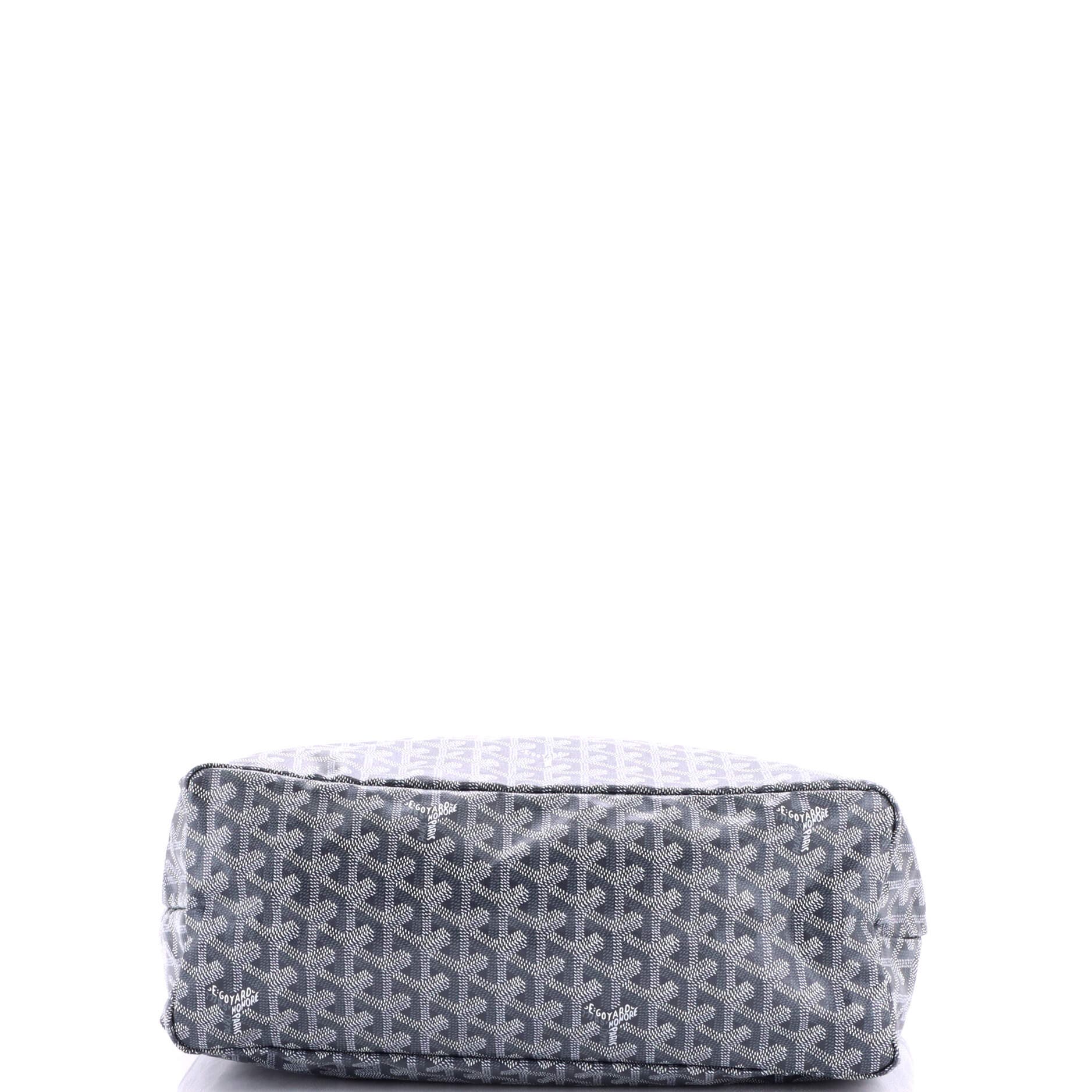 Pre-Owned Goyard Saint Louis Tote Coated Canvas PM, Alternate, color, Gray