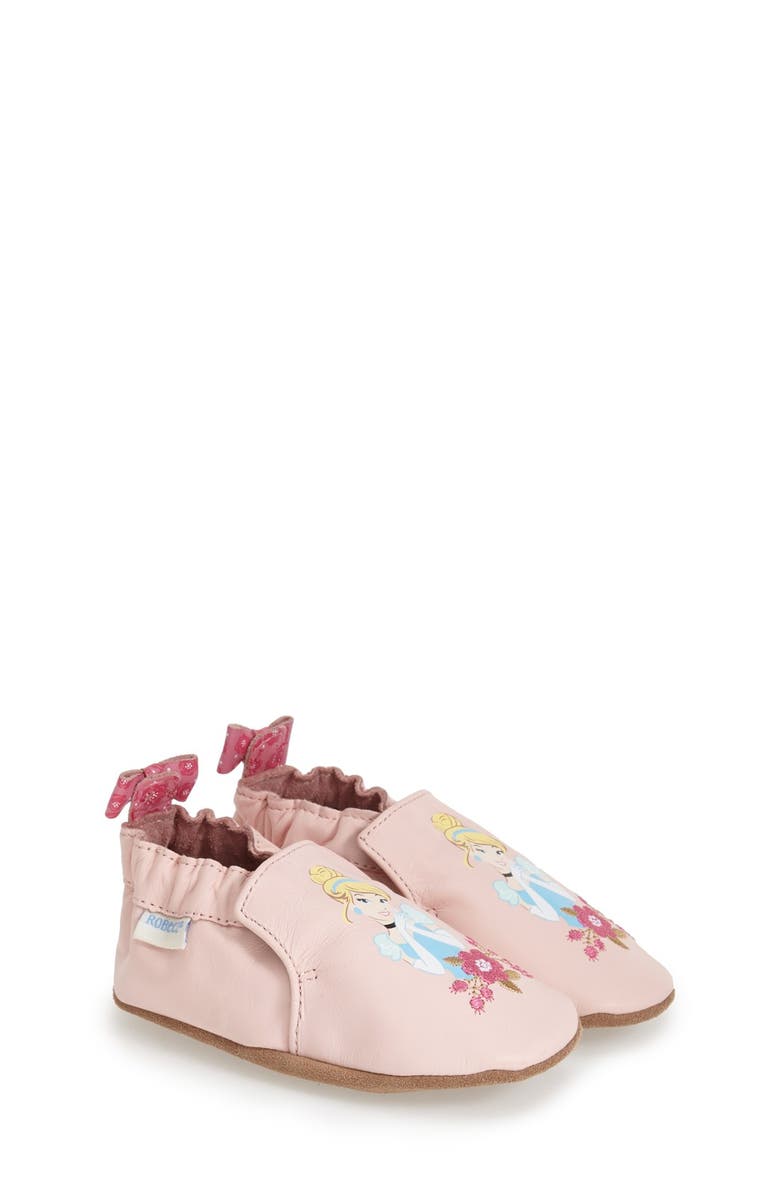 Robeez<sup>®</sup> 'Disney - Cinderella' Crib Shoe, Main, color, 