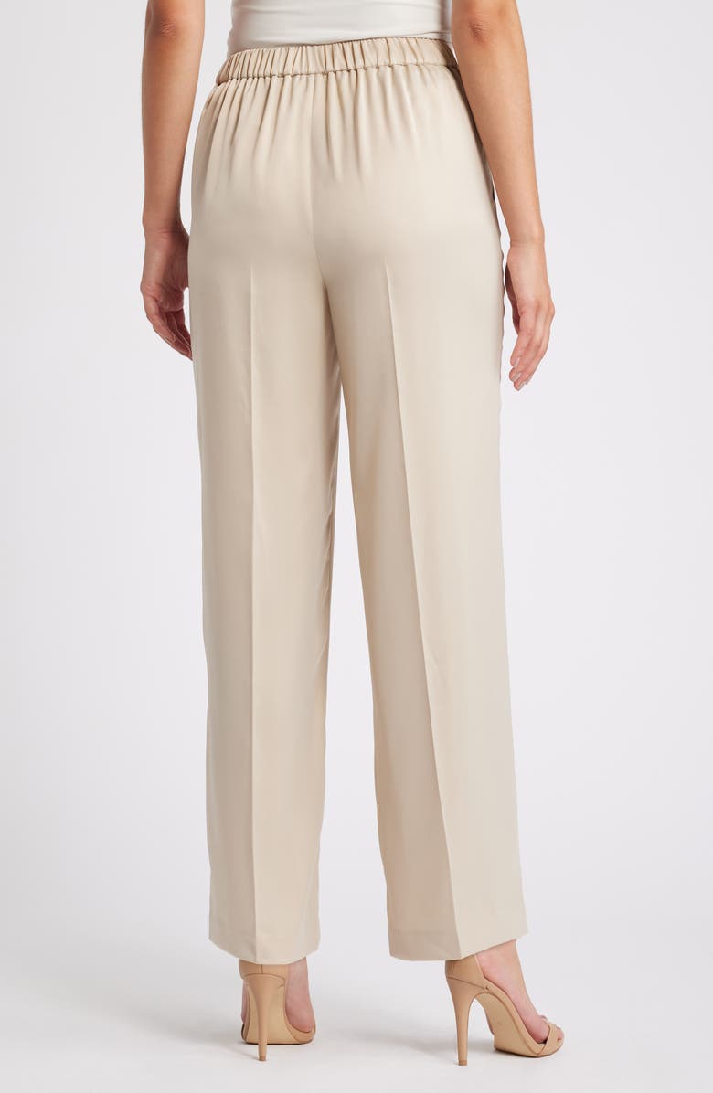Anne Klein Pull-On Wide Leg Pants, Alternate, color, 