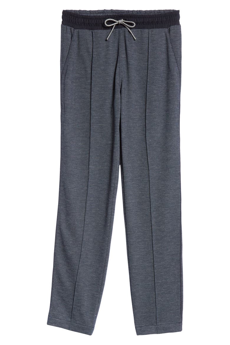 Cotton Blend Jogger Pants, Alternate, color, NAVY
