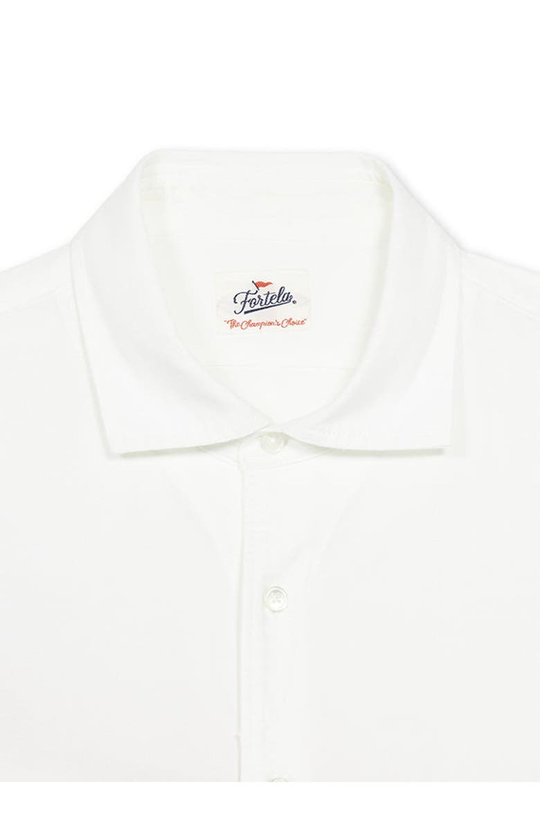 Fortela Oxford Shirt, Alternate, color, White