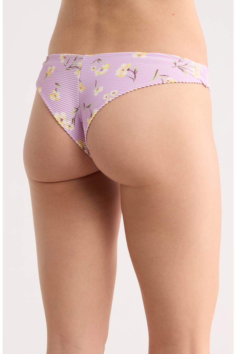 Peaceful Petals Tanga Bikini Bottoms, Alternate, color, AMETHYST SMOKE