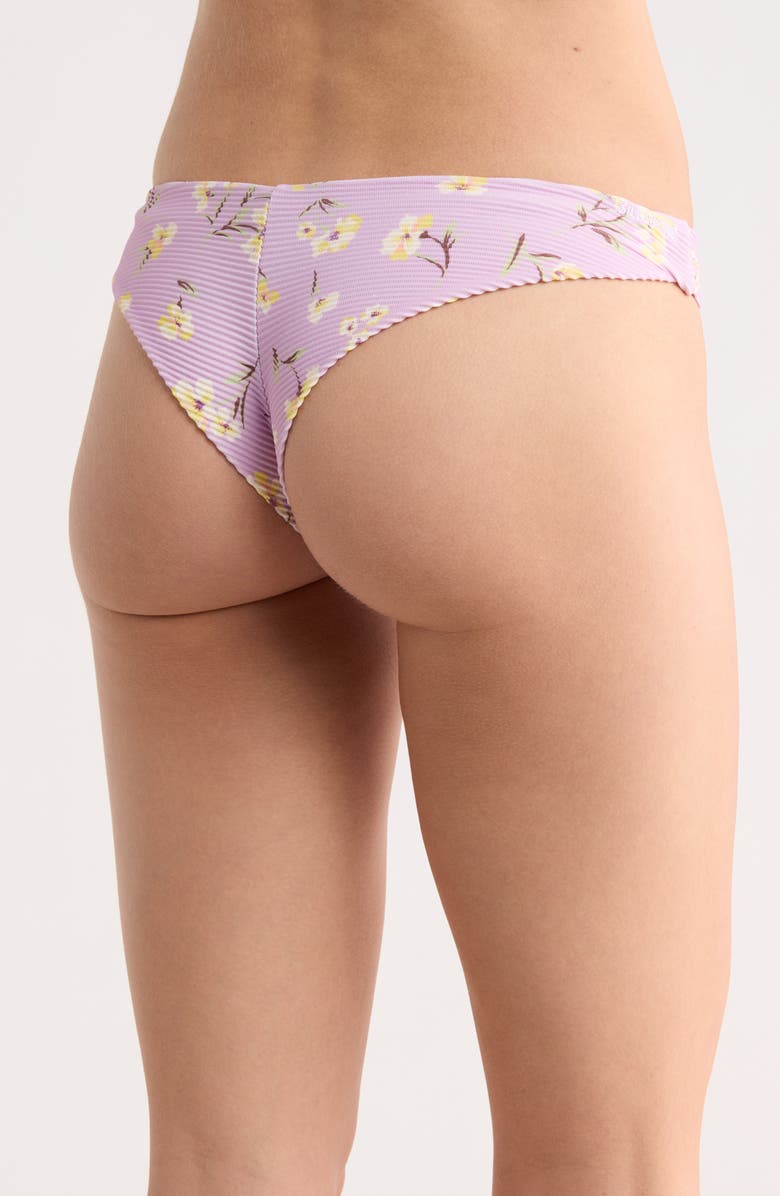 Billabong Peaceful Petals Tanga Bikini Bottoms, Alternate, color,