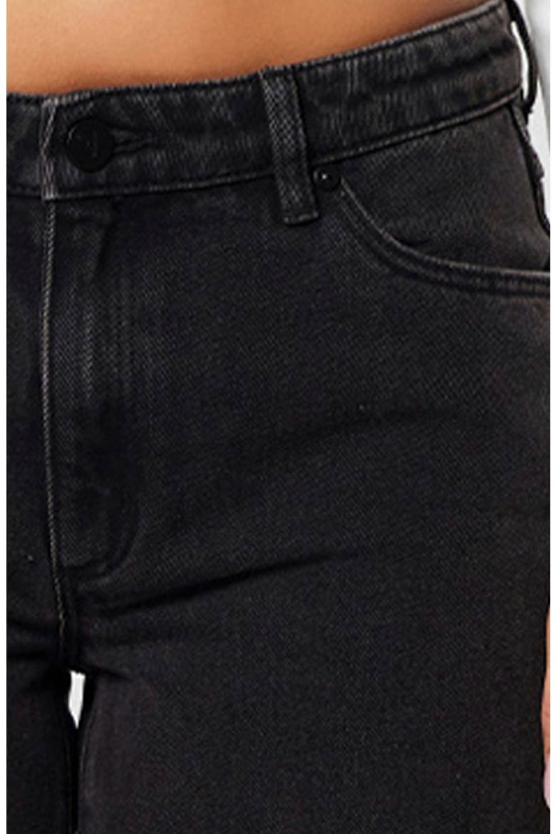 '99 Heidi Baggy Straight Leg Jeans, Alternate, color, WASHED BLACK