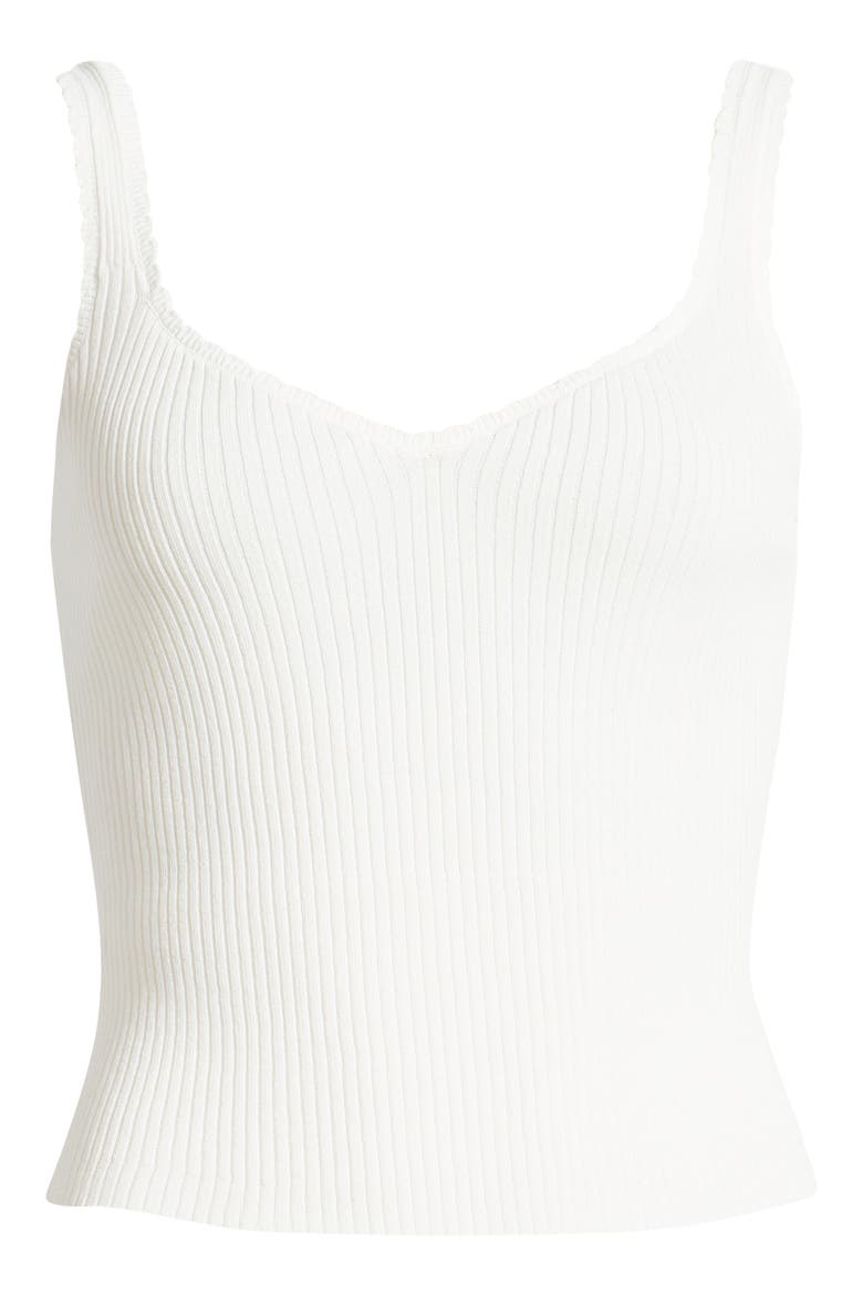 Odile Rib Sweater Tank, Alternate, color, IVORY