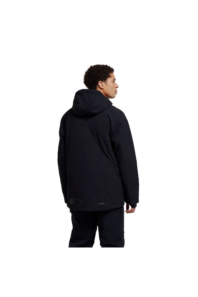Laxx Logo Ski Jacket, Alternate, color, Black
