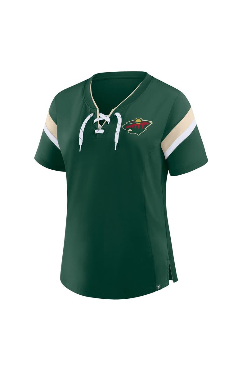 FANATICS Women's Fanatics Green Minnesota Wild Offside Athena T-Shirt, Alternate, color, Green