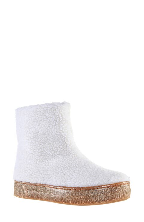 Palva Faux Shearling Boot (Walker, Toddler, Little Kid & Big Kid)