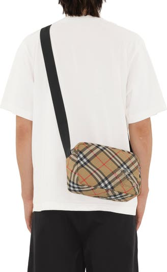 Burberry Equestrian Knight Check Crossbody Bag | Nordstrom