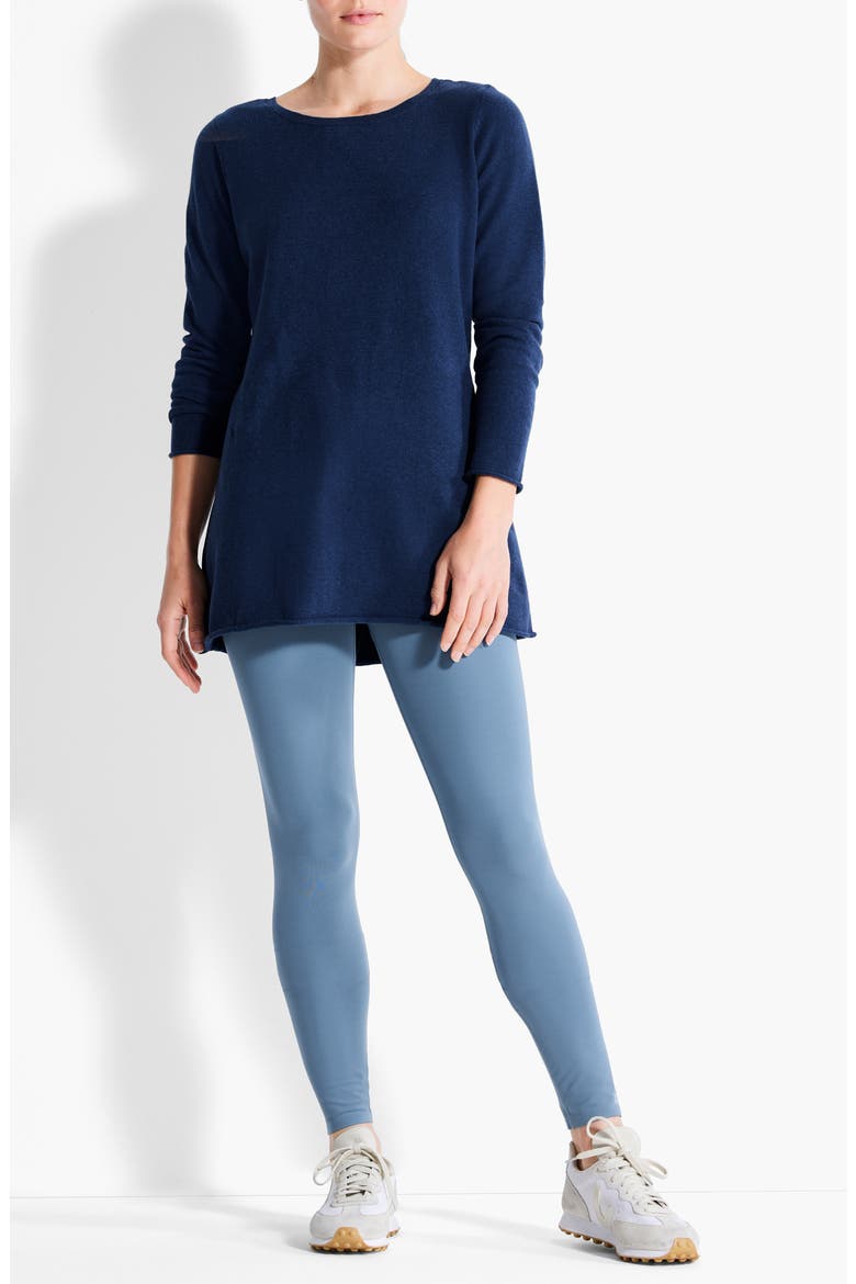 Cool Down Twist Back Sweater, Alternate, color, INK