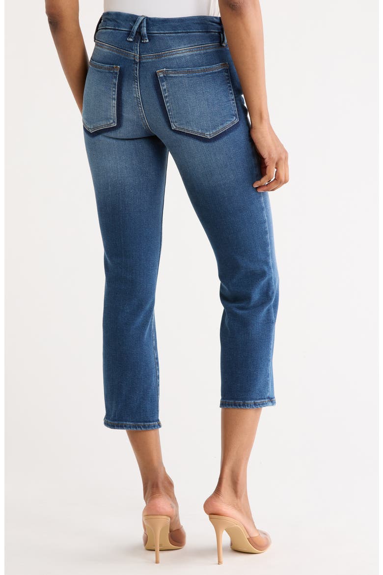 Good Crop Straight Compression Jeans, Alternate, color, INDIGO625